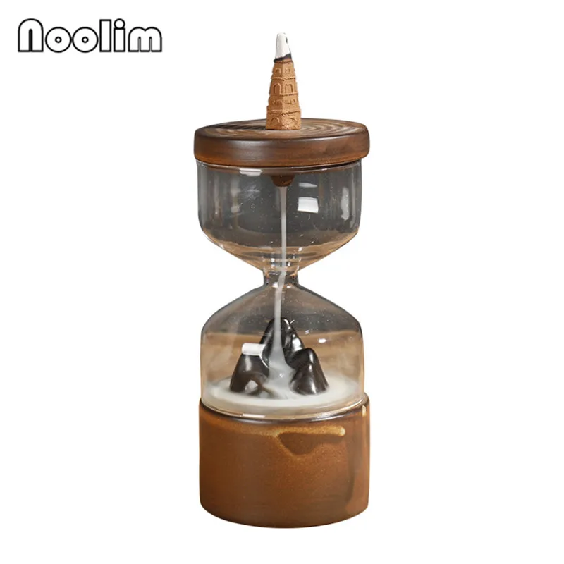 Керамическая стеклянная ветрозащитная крышка дымовая обратная ароматическая