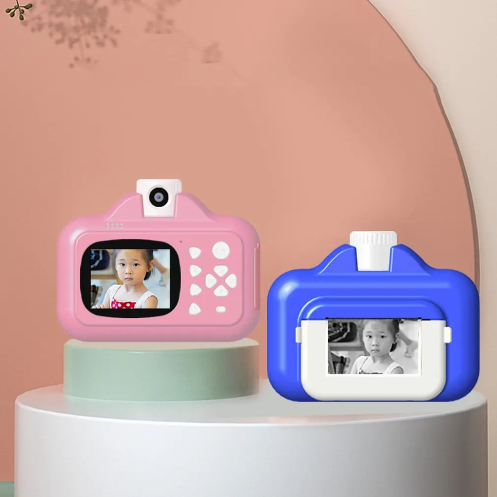 Детская камера Мгновенной Печати 1080p Wifi цифровая передача через приложение