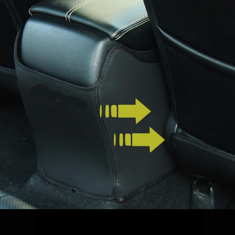 Подлокотник lsrtw2017 для автомобильного сиденья из волоконной кожи коврик защиты от