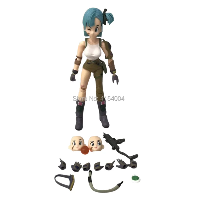 Аниме Dragon ball Z SHF Figuarts Bulma ПВХ фигурка модель DIY игрушка