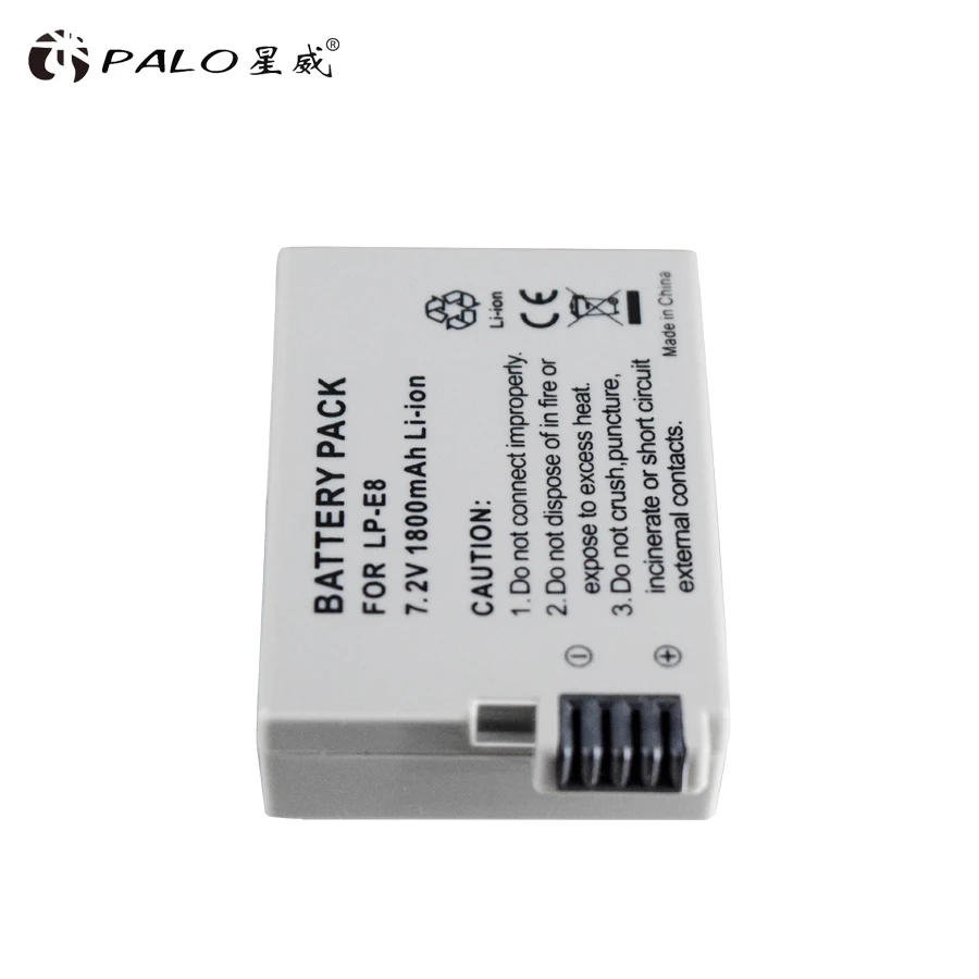 PALO LP-E8 LPE8 LP E8 Battery for Canon 550D 600D 650D 700D Rebel T2i T3i T4i T5i | Электроника