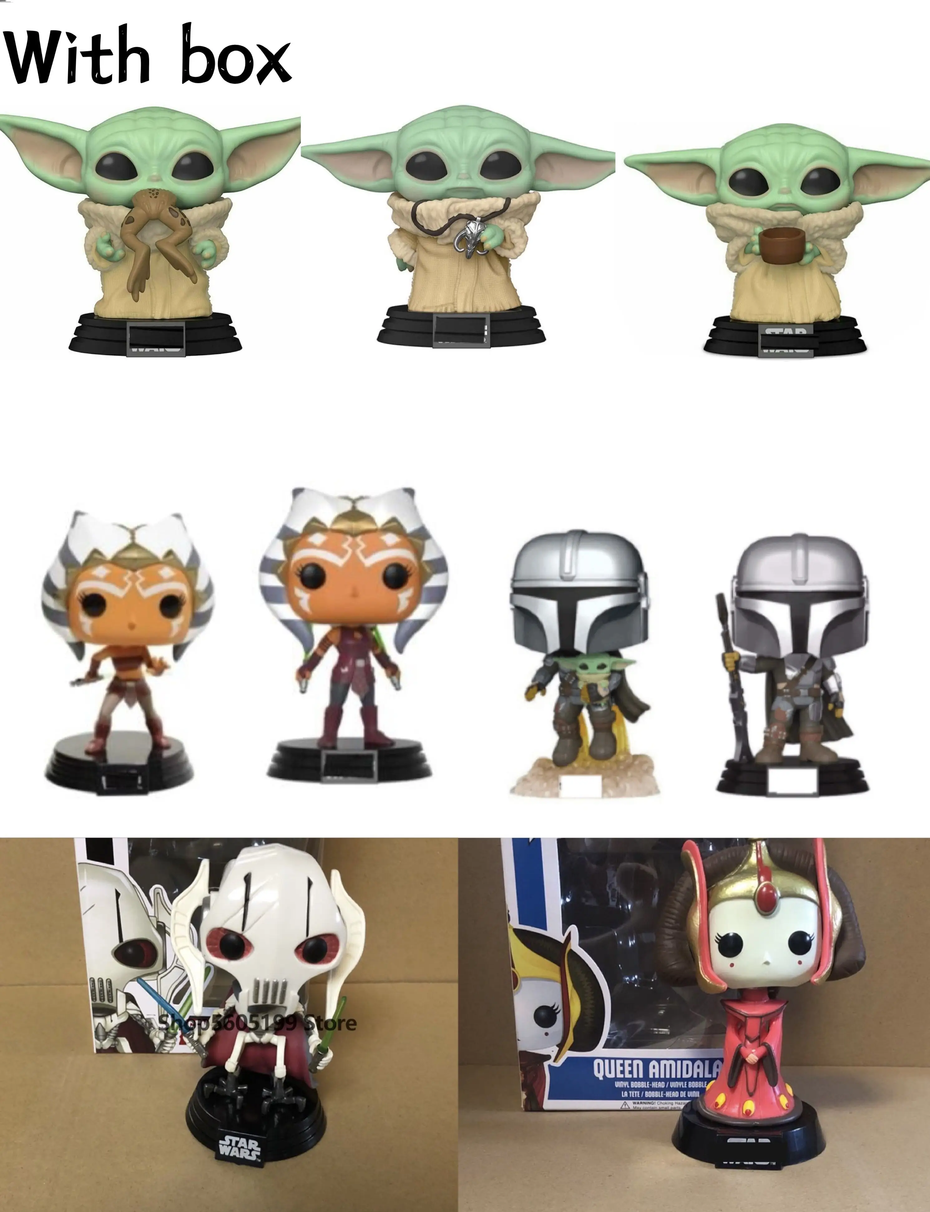 Экшн-фигурка Звезда и королева амидал генерал гривус дети AHSOKA мандалор модель