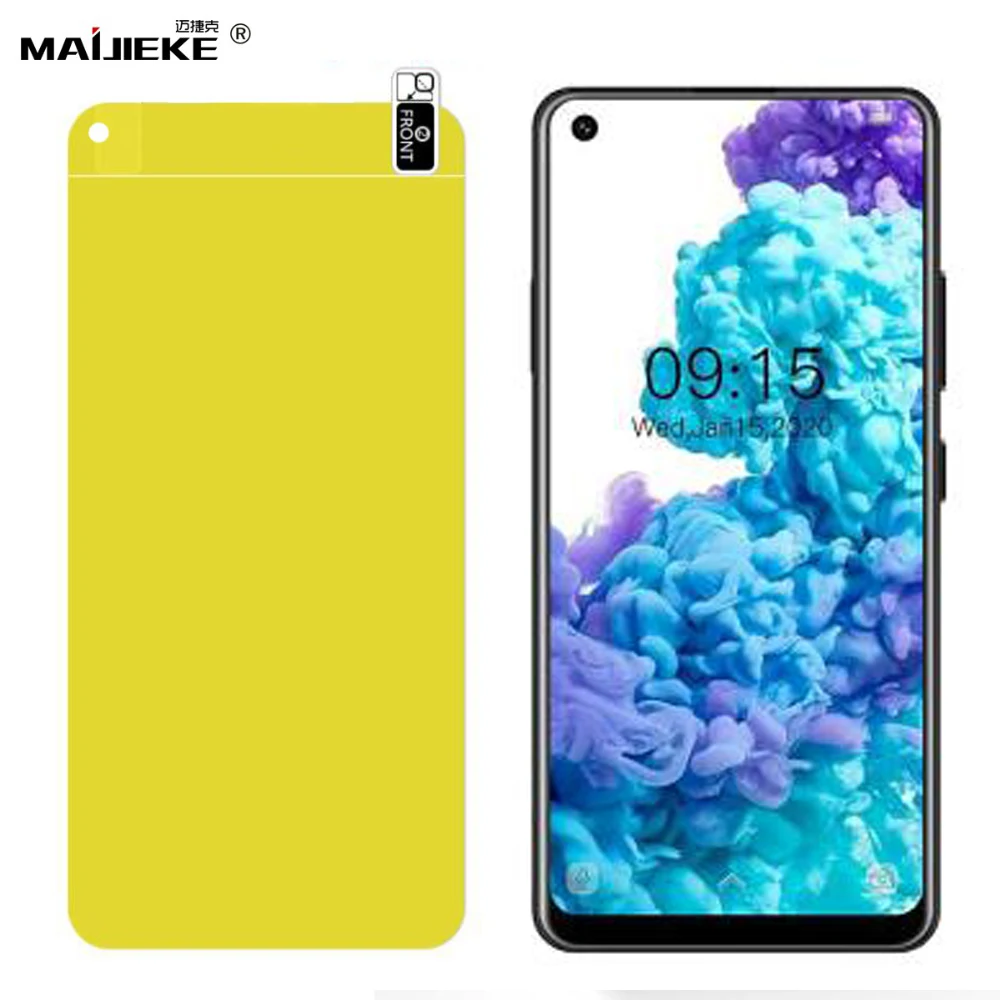 15D Передняя Гидрогелевая пленка для OUKITEL C18 Pro 6 55 &quotHD Android 10 0 MTK6757 защитная нано ТПУ