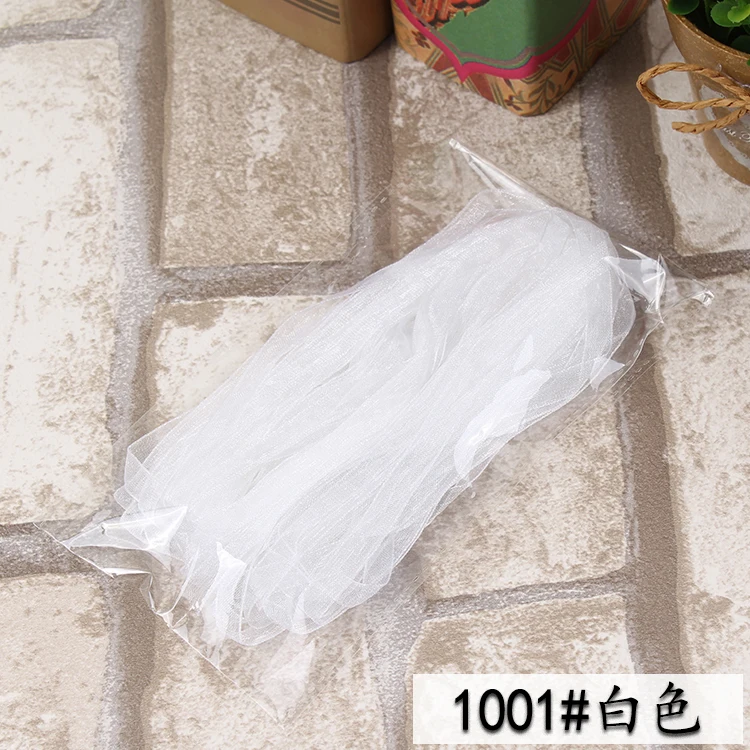 (10 м/лот) ширина 6 мм шифоновая органза искусственное украшение сделай сам ленты