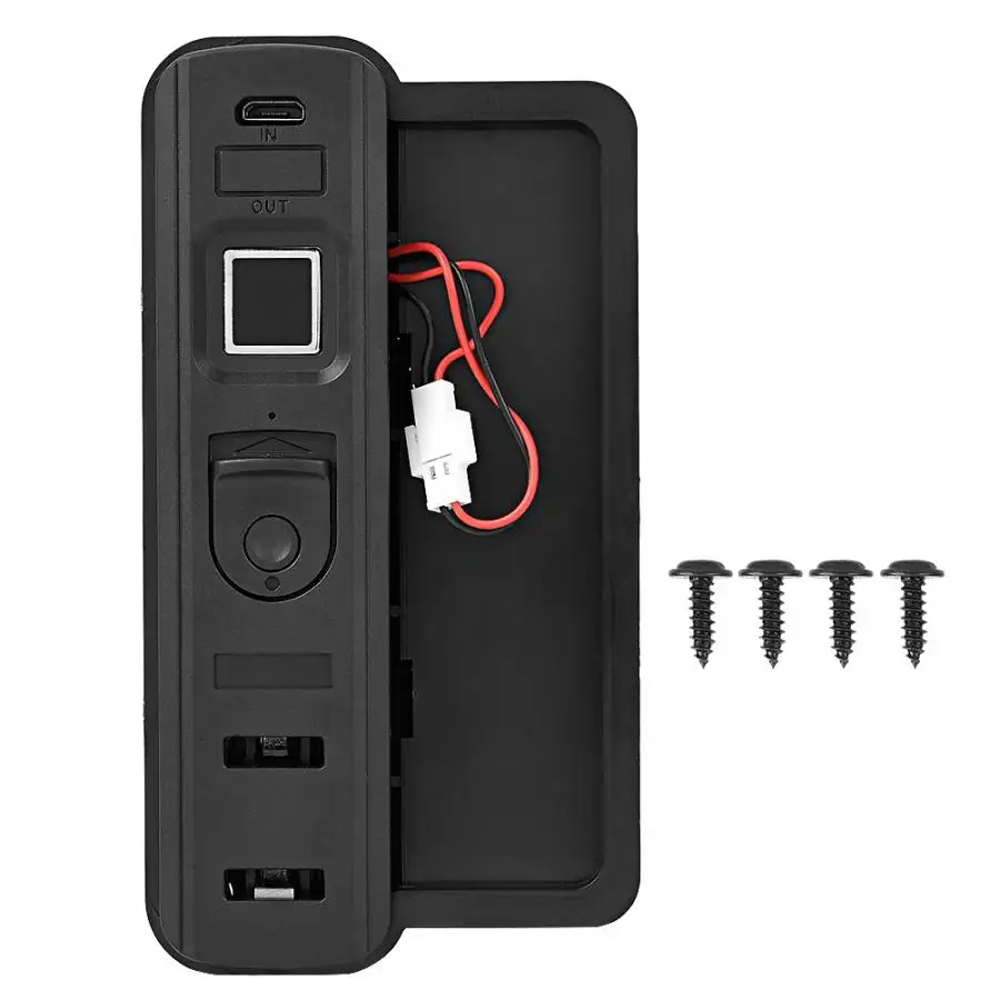 Смарт отпечаток пальца водонепроницаемый чемодан рюкзак встроенный замок