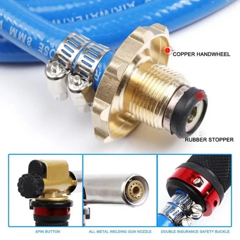 

2021 gas liquefied gas welding torch welding small torch household liquefied gas welding torch repair welding