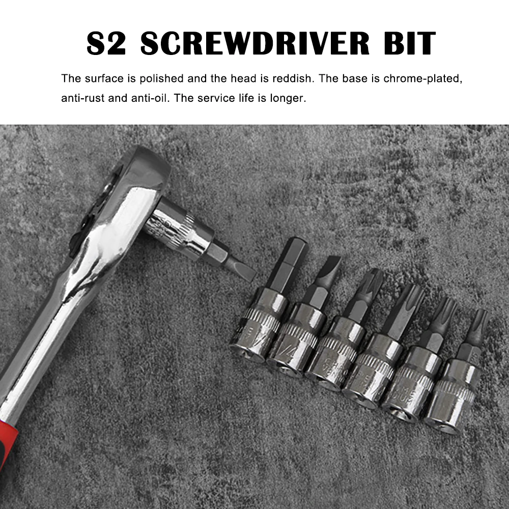 Набор торцевых головок универсальный инструмент для ремонта автомобиля