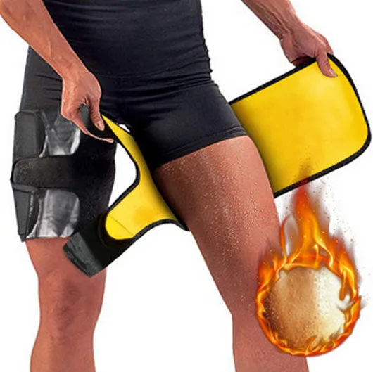 1 Pair Black Slimming Belt Burn Cellulite Wraps Legs Lose Thigh Slimmer Body Shaper Slim Waist Cinchers Home Sport | Женская одежда