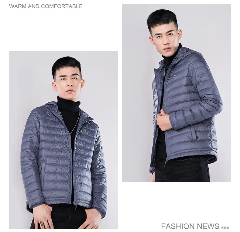 Короткая куртка на утином пуху белого цвета, пальто с гусиным пухом Northface с капюшоном для женщин и мужчин, ультра-светильник, теплая парка больших размеров