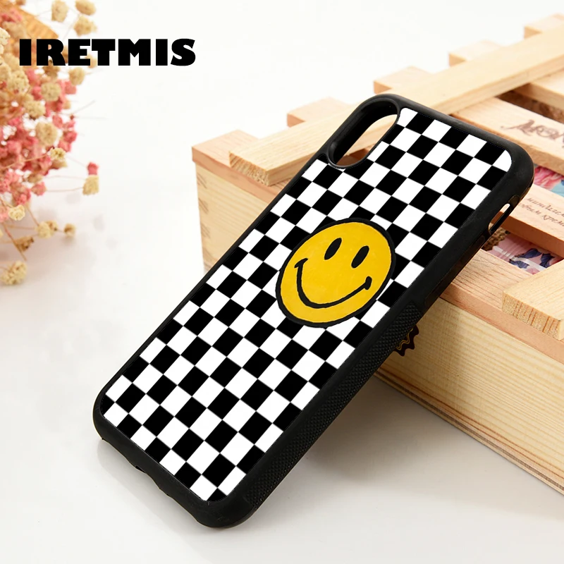 Iretmis 5 5S SE 6 6S Мягкий ТПУ силиконовый резиновый чехол для телефона iPhone 7 8 plus X Xs 11 Pro Max