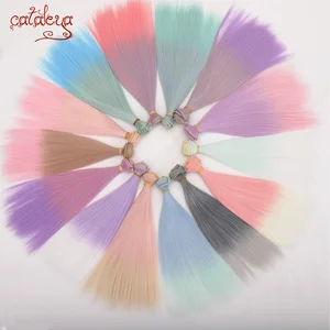 Cataleya парик сделай сам завитой парик Горячие прямые волосы для 15*100 см и 25*100 см BJD марионетка SD треки куклы аксессуары для куклы