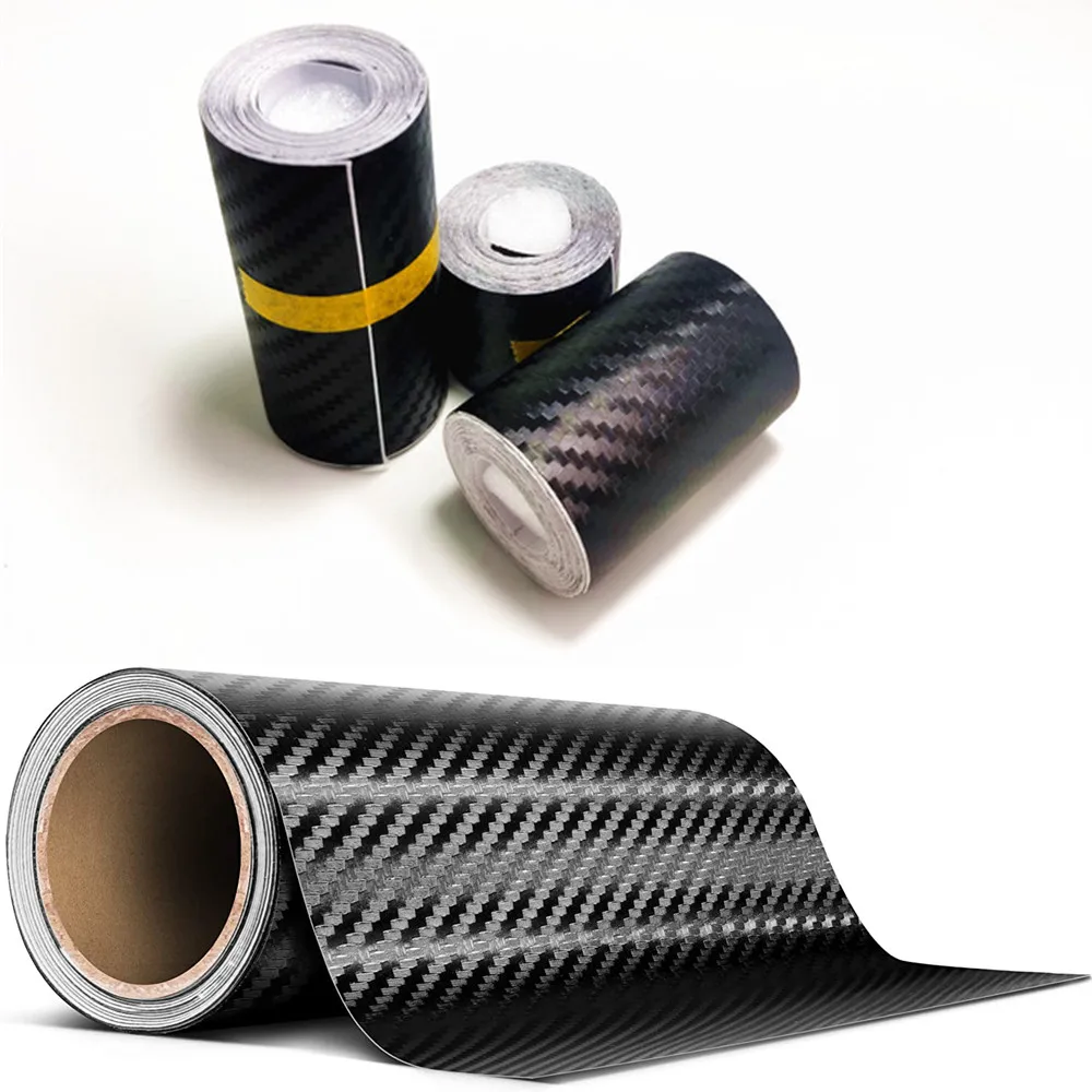 Фотопленка для автомобильного бампера 5D из углеродного волокна виниловая пленка