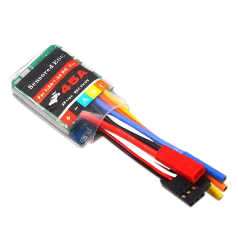 45A 2 3S бесщеточный Индуктивный ESC линейный хорошо подходит для MINI Q9 DRZ Violent