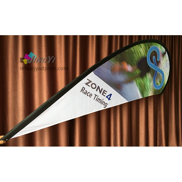 Каплевидный баннер (с принтом вашего дизайна) пользовательская реклама