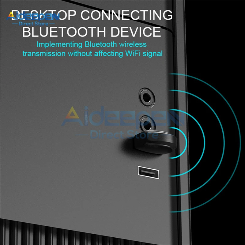 USB Bluetooth 5 0 адаптер передатчик приемник аудио ключ беспроводной для компьютера ПК