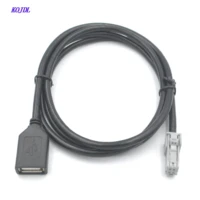 latest car usb cable adapter conector audio cable input to media cd player for new toyota camry toyota avalon latest corolla