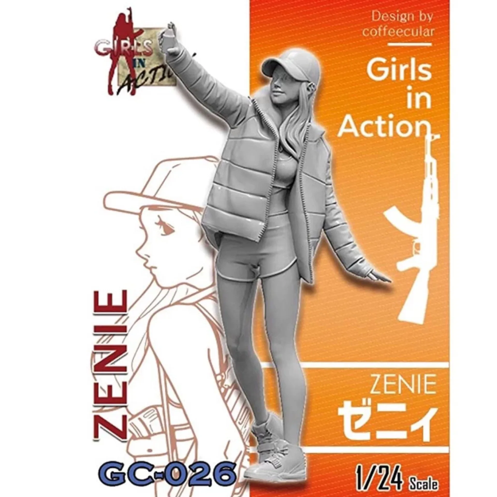 

1/24 Resin Model Figure GK，Unassembled and unpainted kit