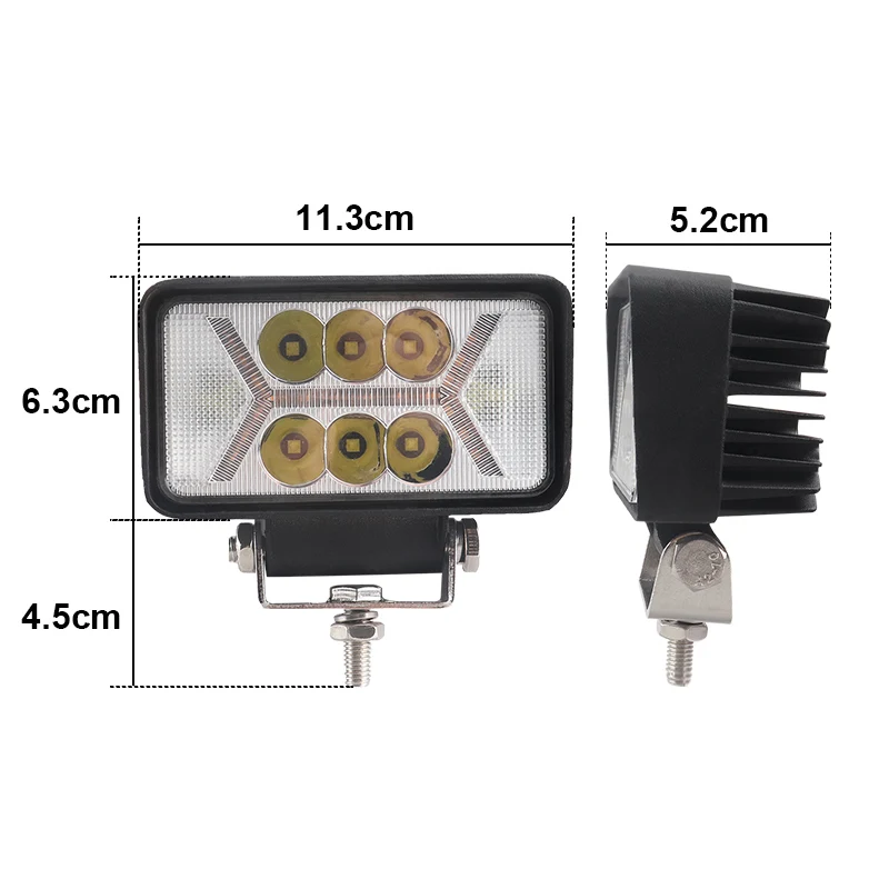 

4x4 Off road Led Work Light Car Pods Working Lights DRL Led Fog Backup Signal Lamp 40W 24V 12V Vehicle SUV ATV Driving Lighting