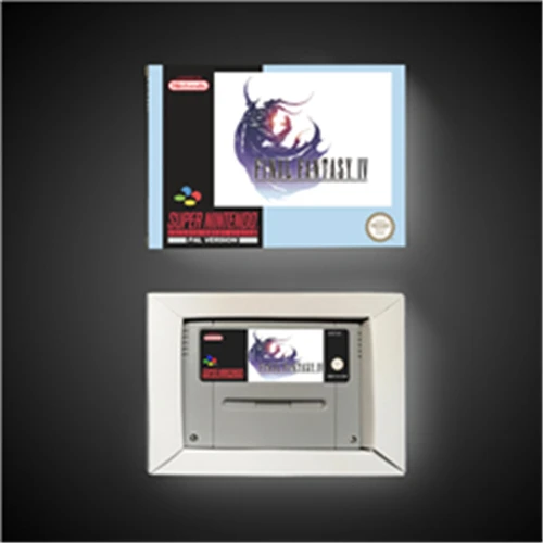 Последняя игра Fantasy IV 4-Европейская версия карта для игры ролевая аккумулятор