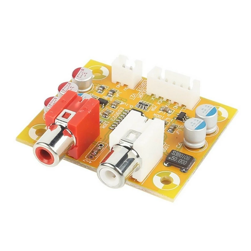 HOT Sabre Es9023 аналоговый I2S 24 бит 192 кГц декодер плата модуль для Raspberry Pi | Электроника