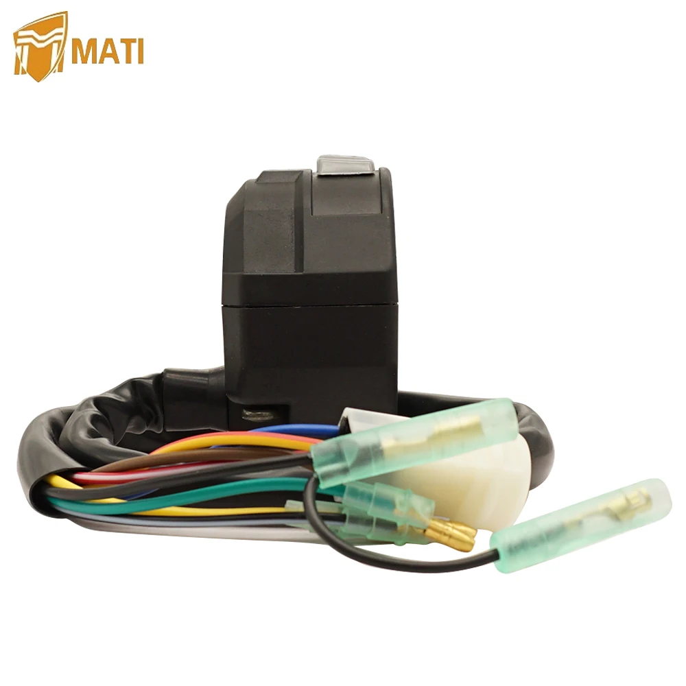 Левый переключатель на руль Управление запуском двигателя фара для Yamaha ATV Moto 4 200