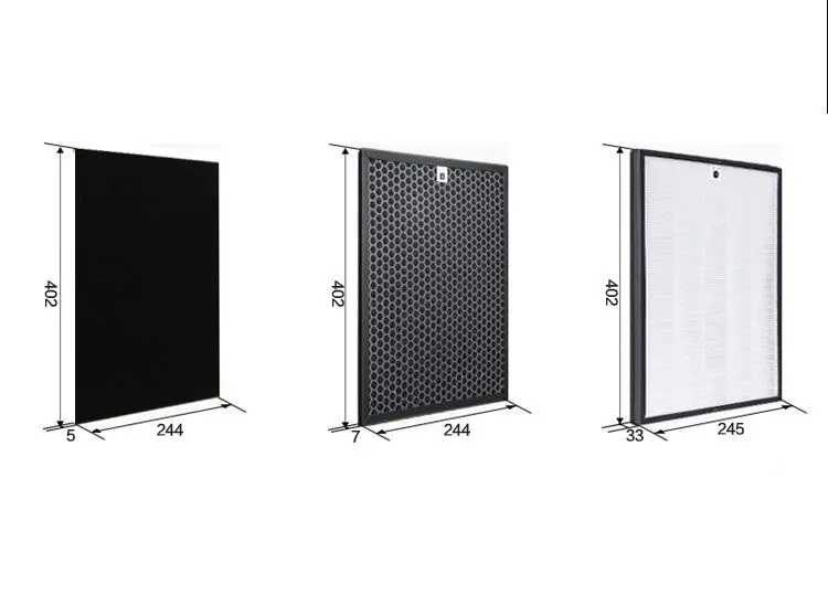 F-ZXHD55C очистители воздуха hepa фильтр для Panasonic F-PXH55C F-VXH50C F-VJL55C F-VXK40C F-ZXHP55C Запчасти