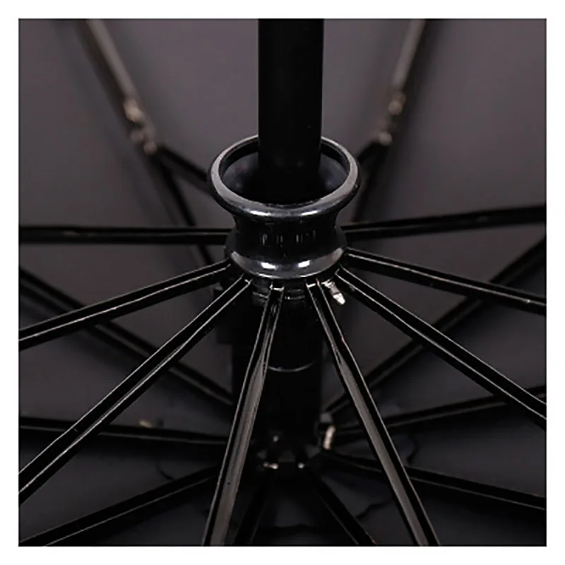 Мужской высококачественный деловой Зонт 10K автоматический зонт кожаный