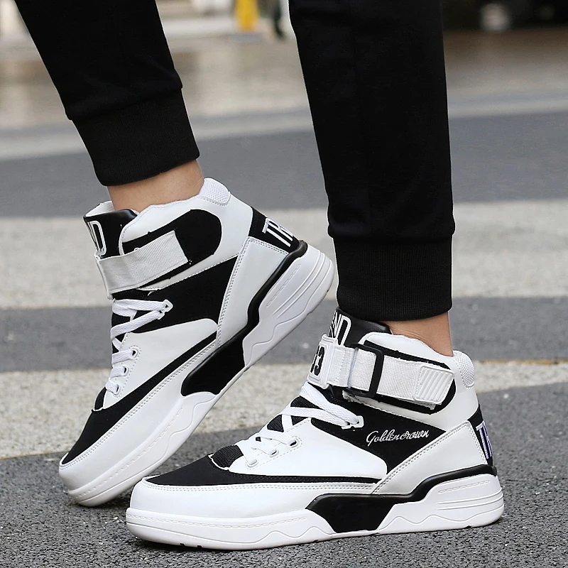 LEIXAG мужские баскетбольные кроссовки с высоким берцем дышащие спортивные Basket Femme