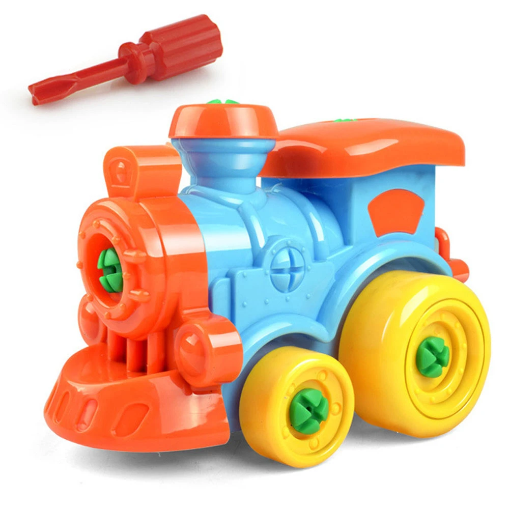 24 стиля разборки блоков с винтами игрушки из орехового дерева DIY Мотоцикл