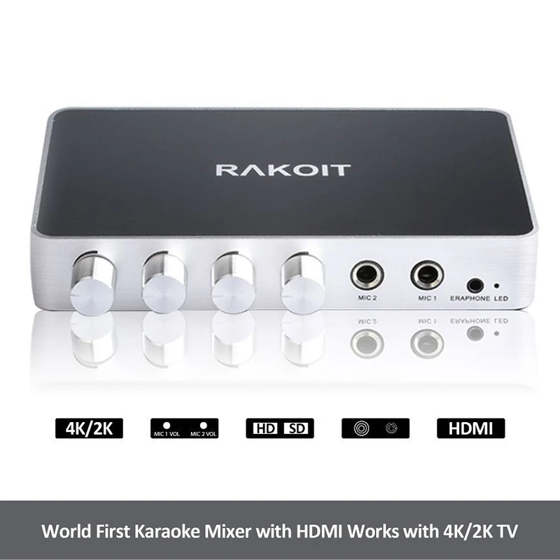 4K HDMI караоке микшер Android телеприставка Смарт машина ТВ Набор | Электроника