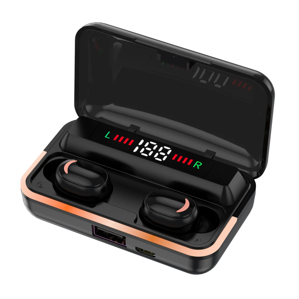 TWS E10 Bluetooth 5 1 наушники Беспроводная гарнитура HiFI стерео наушники-вкладыши с