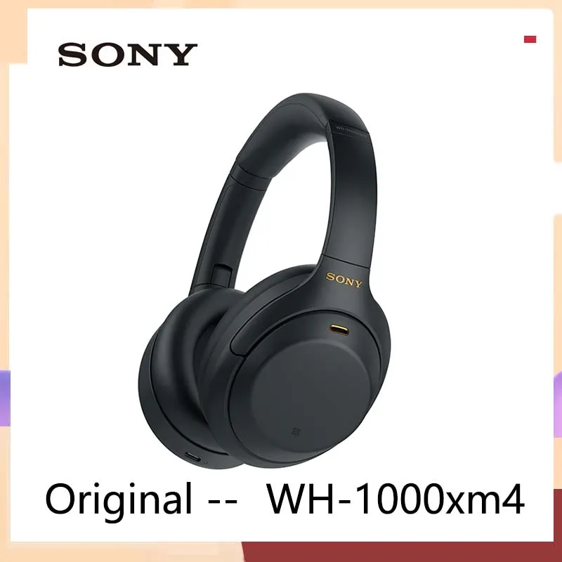 

Оригинальные наушники Sony wh 1000xm4 xm3 ANC, Bluetooth наушники с микрофоном