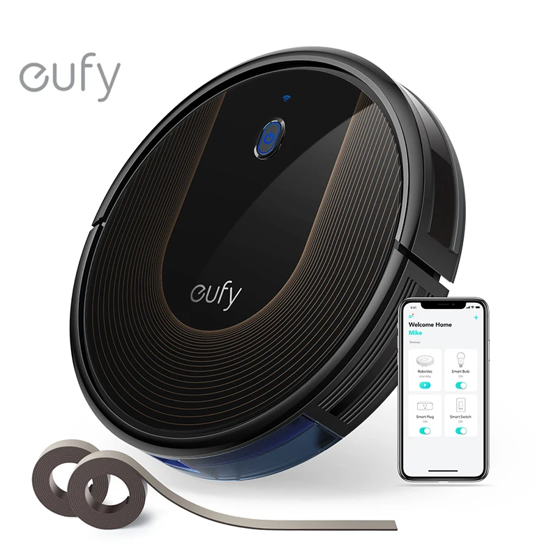 Робот-пылесос eufy [BoostIQ] RoboVac 30C робот-пылесос всасывание 1500 па пограничные полосы в