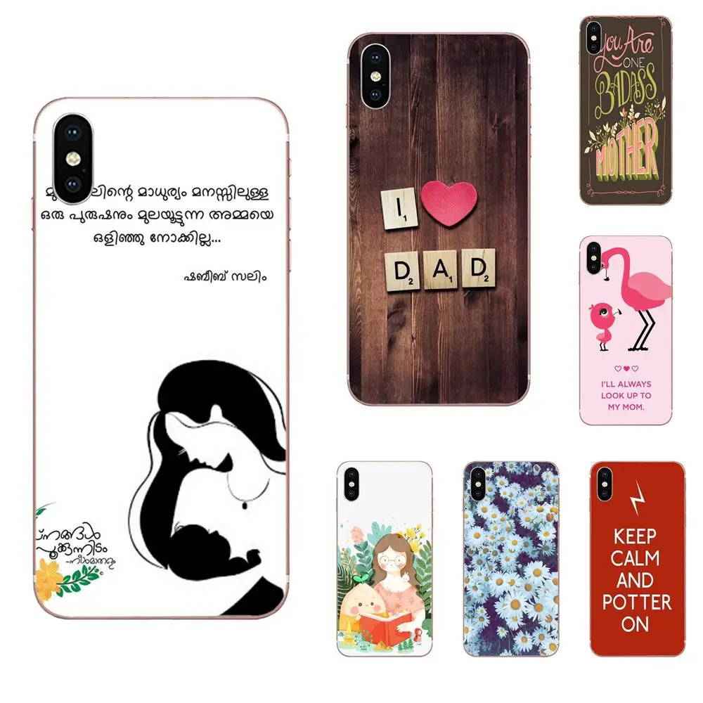 Мягкий ТПУ чехол для мобильного телефона день матери Xiaomi Redmi Mi 4 7A 9T K20 CC9 CC9e Note 7 9 Y3 SE