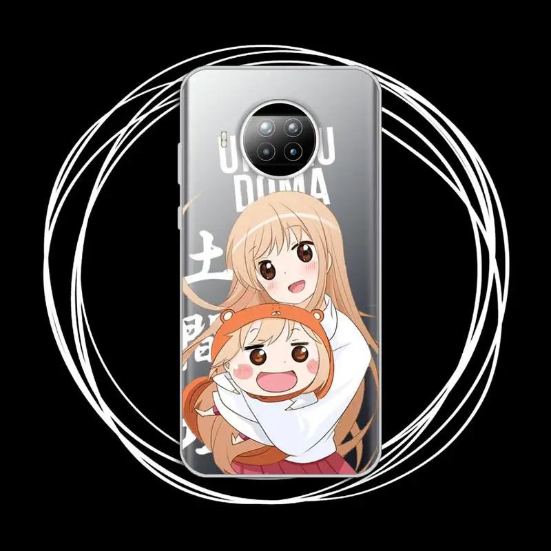 

Cute Umaru chan Anime Doma Umaru Phone Case Transparent for Xiaomi Redmi note 10 t 8 9 pro lite 11