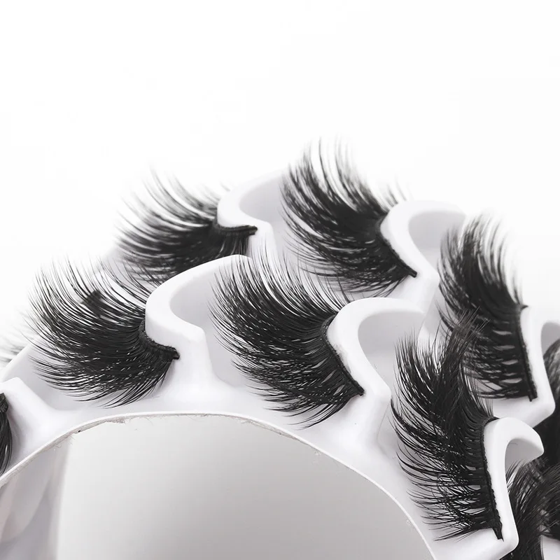 

Shozy 10 pairs 3D natural false eyelashes faux mink eyelashes soft fake lashes eyelash extension for beauty makeup