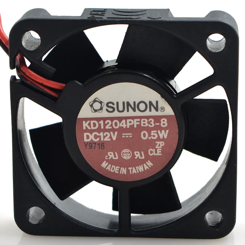 

Оригинальный Для Охлаждения Sunon KD 1204 PFB3-812V 0.5W4CM 4010 2-проводной Вентилятор охлаждения