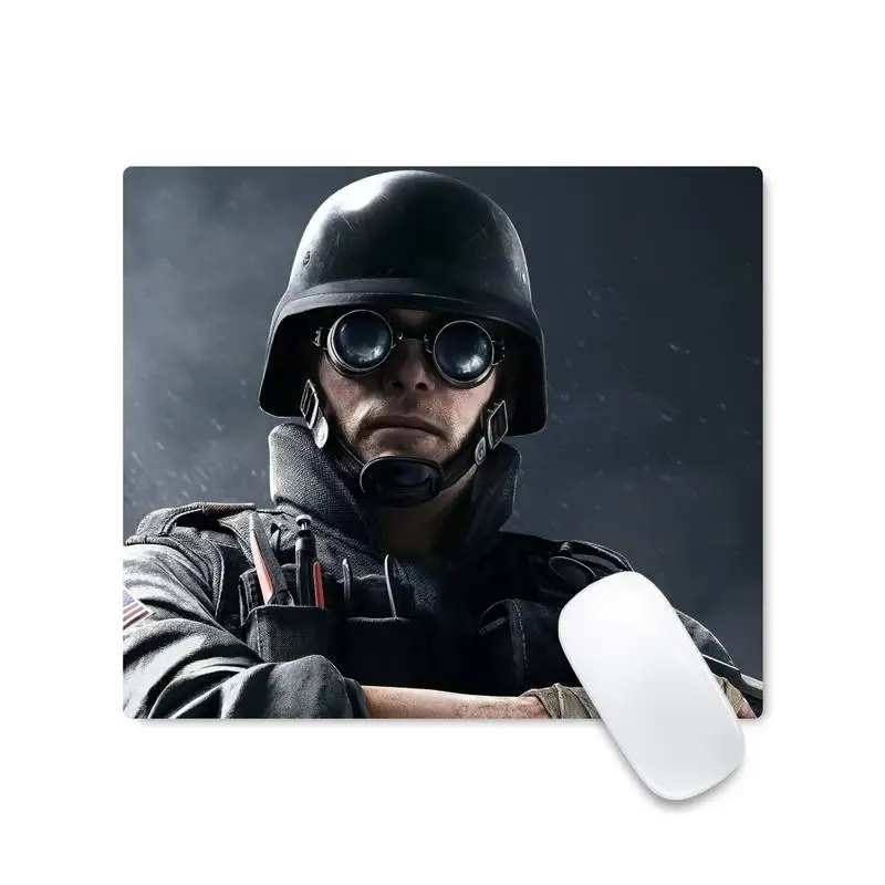 

Tom Clancy's Rainbow Six Siege game Rubber Mouse Durable Desktop Mousepad Mouse pad Game Officework Mat mousepad