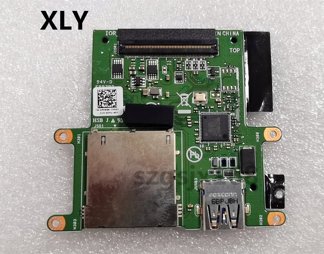 

md1p8 for dell latitude 14 rough extreme 7204 usb sd card reader board