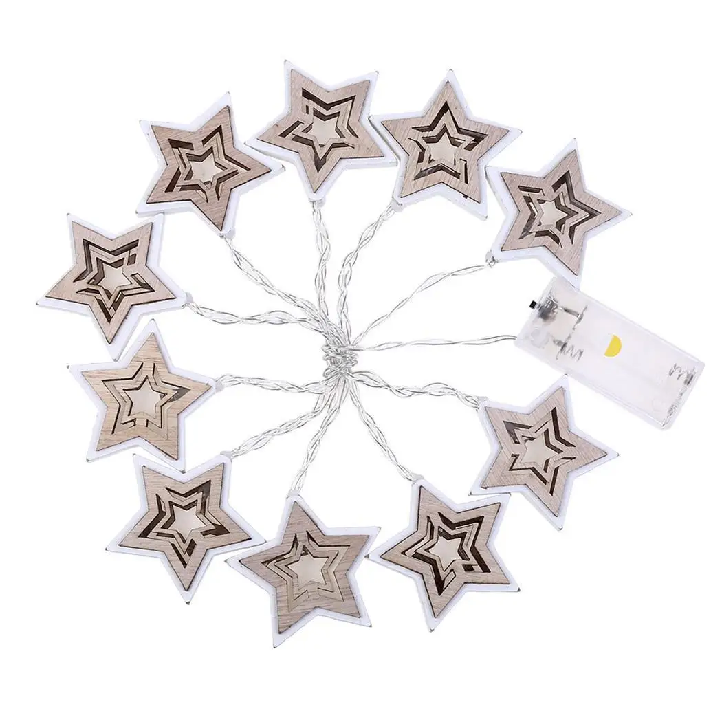 Водонепроницаемый энергосберегающий рождественский стиль форма пентаграммы