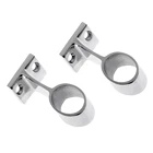 2 шт., ручная Центральная рейка для лодки из нержавеющей стали 316, 1 дюйм, 25 мм