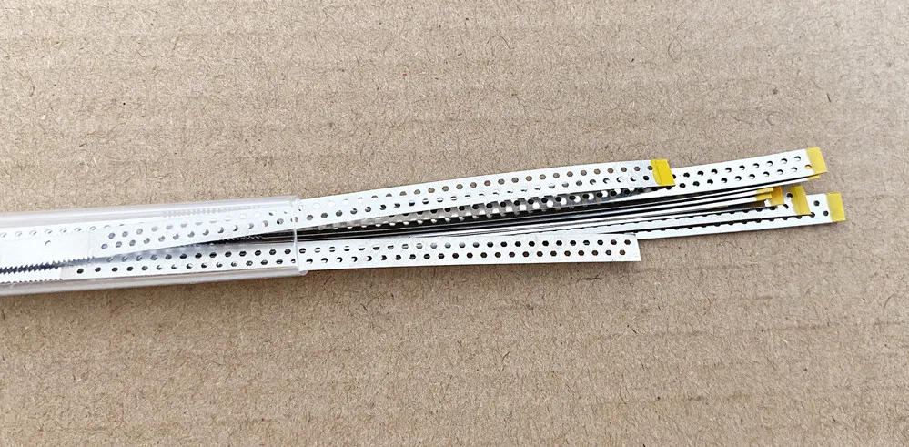 10 шт. Стоматологическая металлическая полировка отделка палка финишер желтый