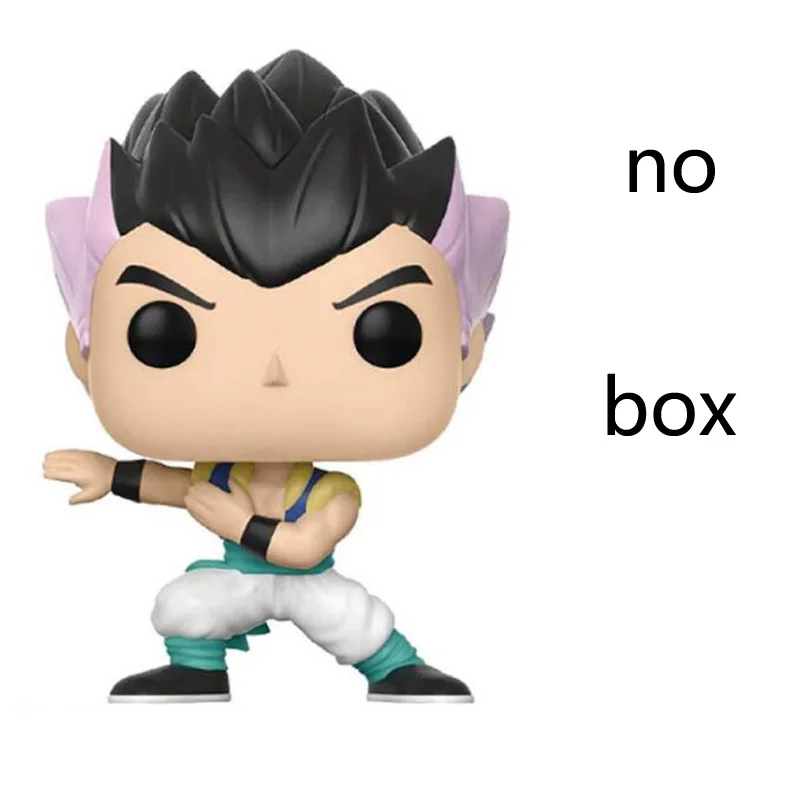 319 no box Funko Pop аниме Dragon Ball Z персонаж 10 см Милая виниловая Модель Куклы Фигурки игрушки - Цвет: 319 no box