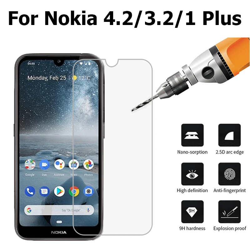 Для Nokia 1 Plus/3 2/4 2 2019 закаленное стекло Защита для экрана устойчивая к царапинам