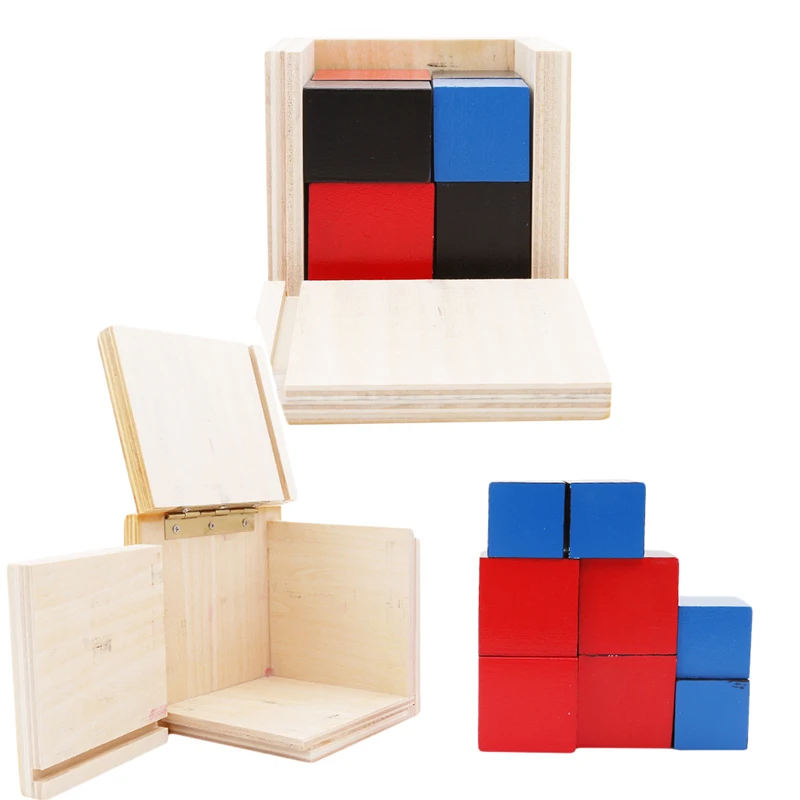 

Colorful Montessori Learning Education Wooden Toys Colorful Binomial Teaching Learning Montessori Toys