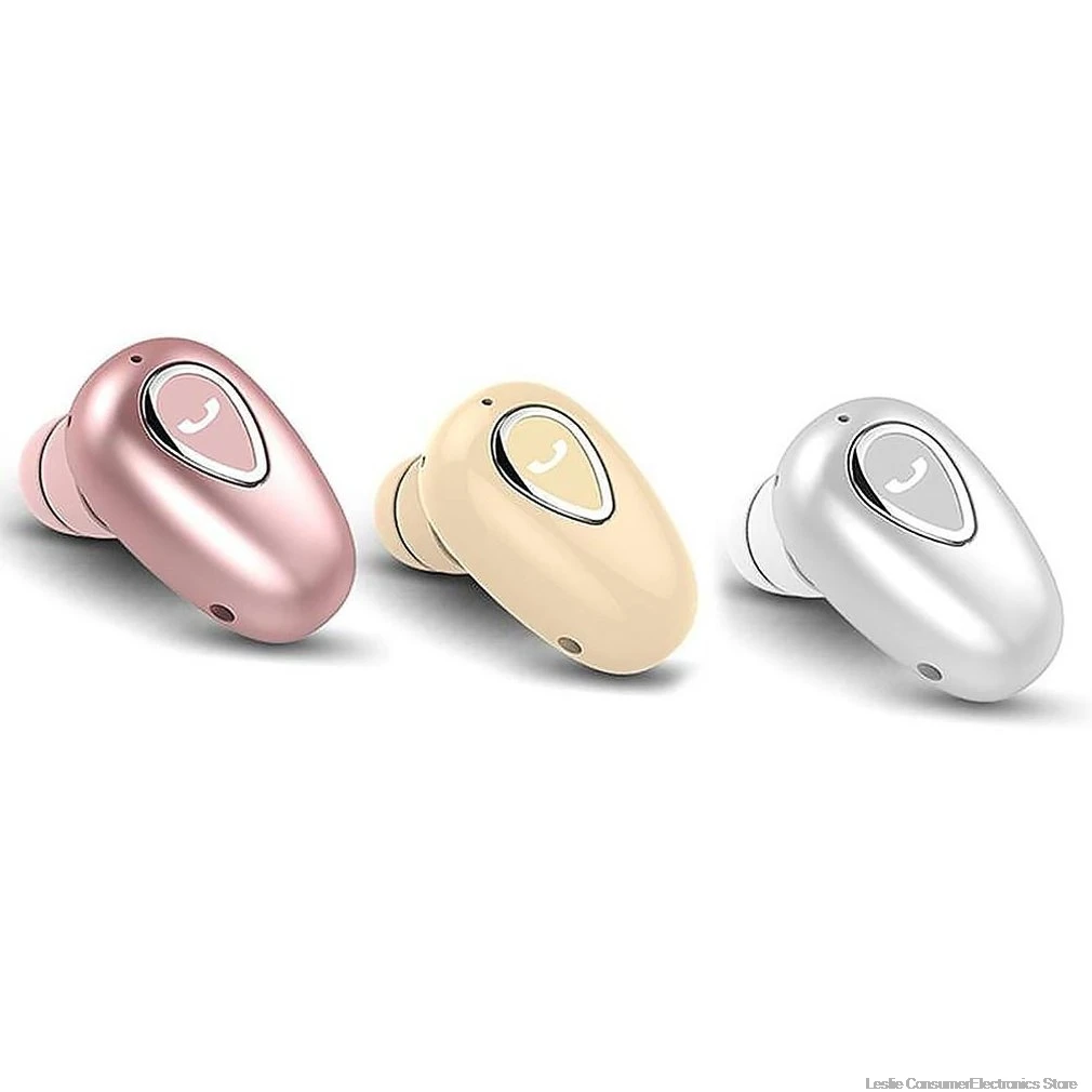 Мини Bluetooth наушники беспроводные наушники-вкладыши мини спортивные невидимые стерео эргономичный дизайн для спорта на открытом воздухе автомобиля вождения телефона спорта