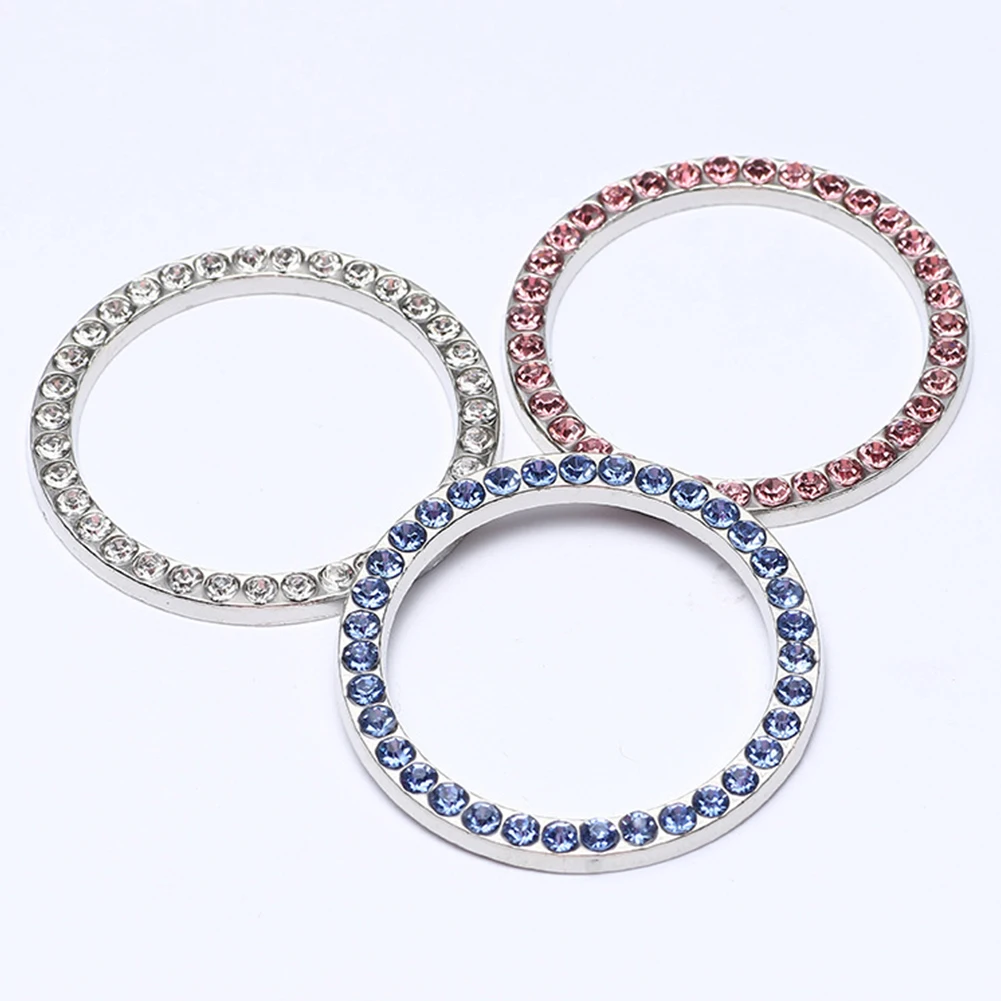 2 шт./упак. класса люкс кнопка старт декоративное кольцо двойной Слои интерьер