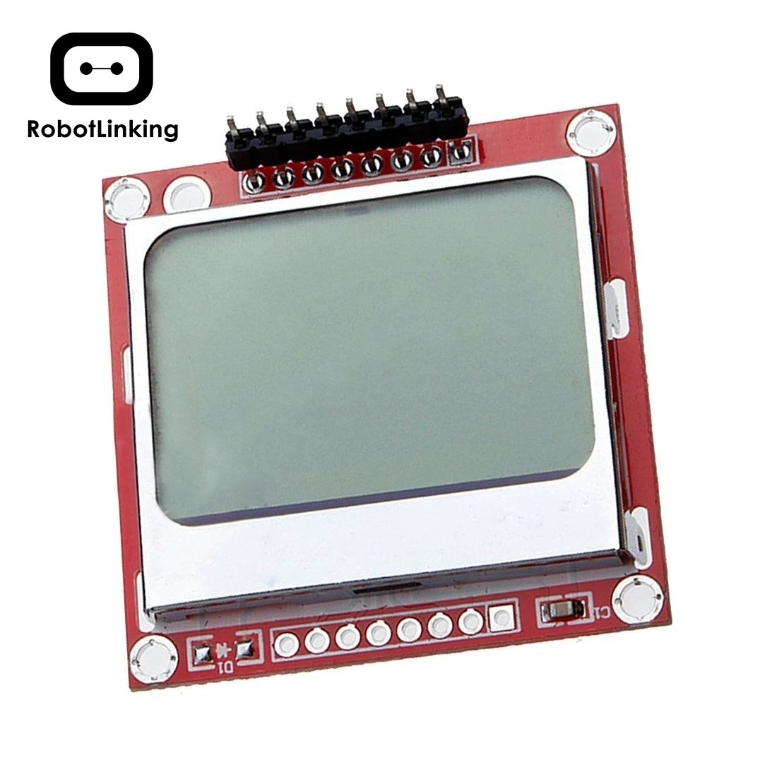 ЖК модуль Nokia 5110 подсветка для Arduino White 84x48 one Mega Prototype|Интегральные схемы| |