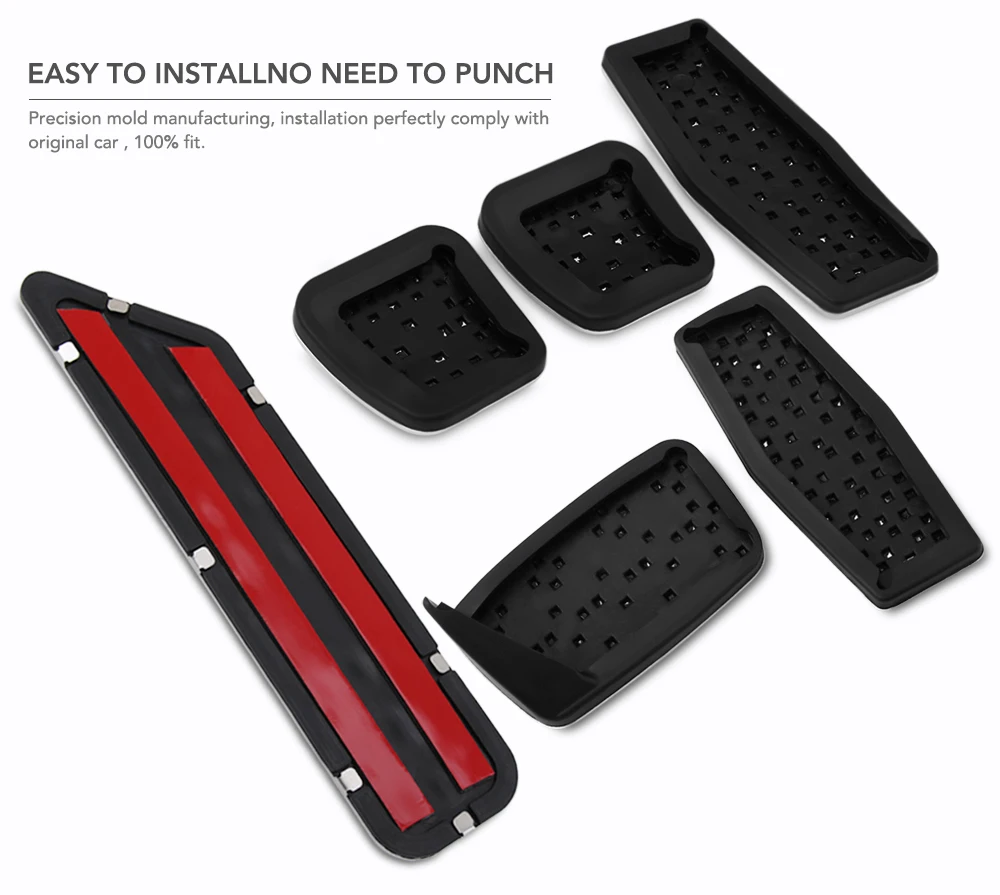 Накладки на автомобильные педали из нержавеющей стали накладки для Chevrolet Cruze Trax