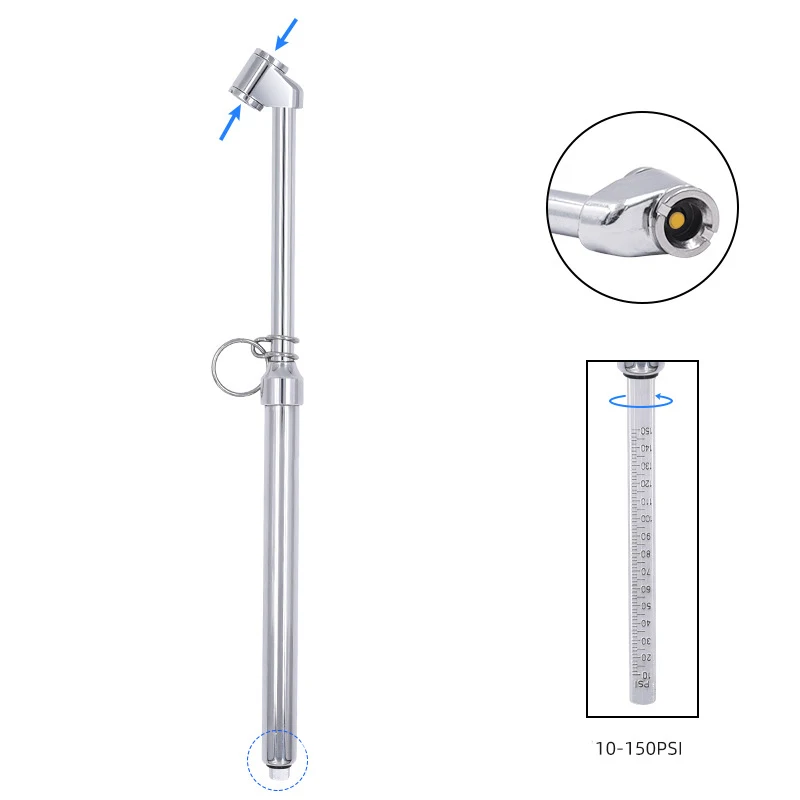 Портативный прочный мини-датчик давления для автомобиля 10-150 фунтов на